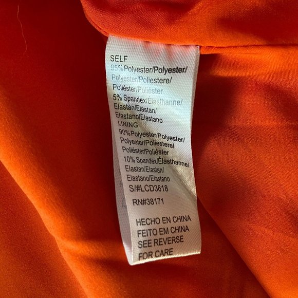 NWT Lucca Coral Short Pleated Short Sleeve Dress M - Picture 6 of 7